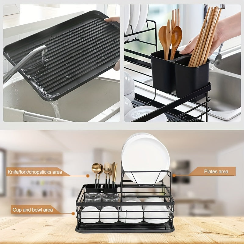 Storage Drain Rack - Double Layer (BT043)